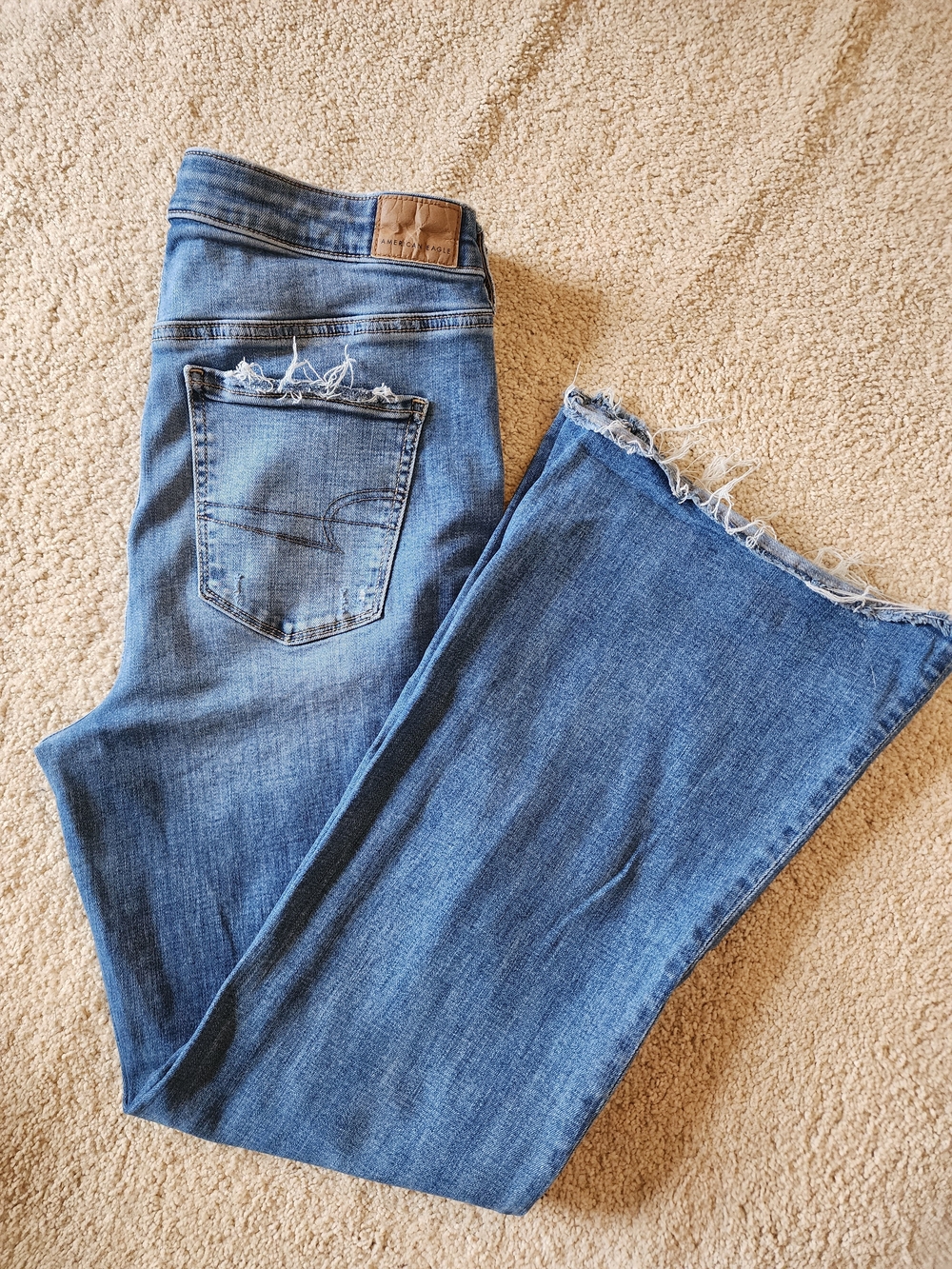 American Eagle Ultra High Rise Flare Jeans